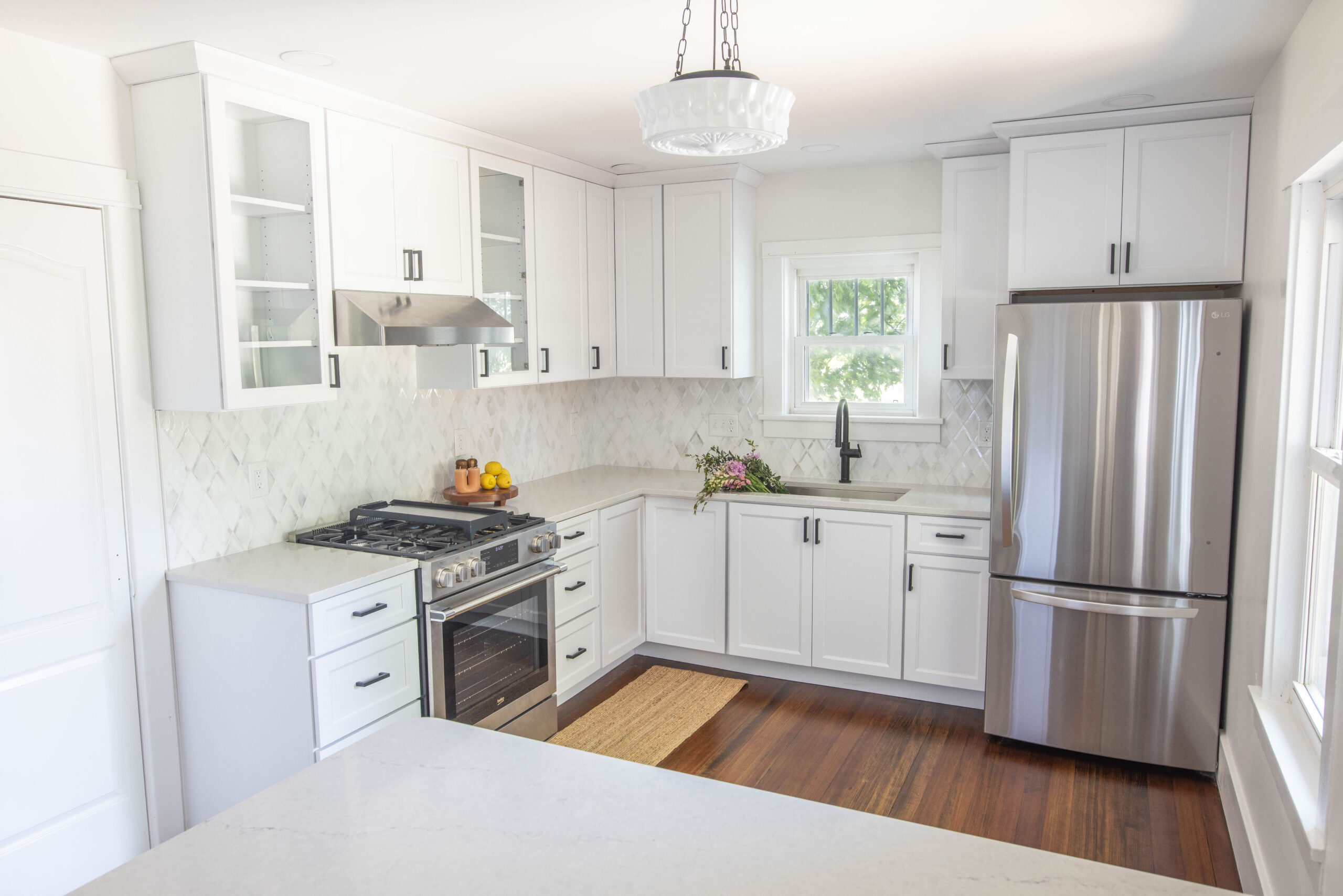 Kitchen cabinet painting and remodel